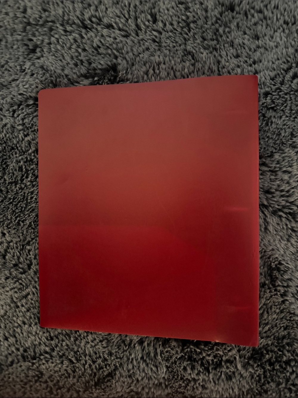 Red 3-Ring Binder Folder - Picture 3 of 3
